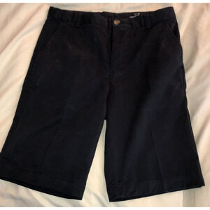 Vineyard Vines Breaker Shorts Sz 18 Boys Navy Blue Adjustable Waist